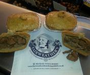 Our Gold Award Winning steak pies. Fresh out of the oven